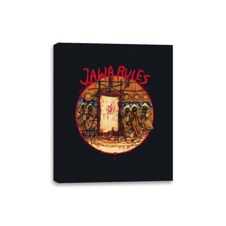 Jawa Sabbath - Canvas Wraps Canvas Wraps RIPT Apparel 8x10 / Black