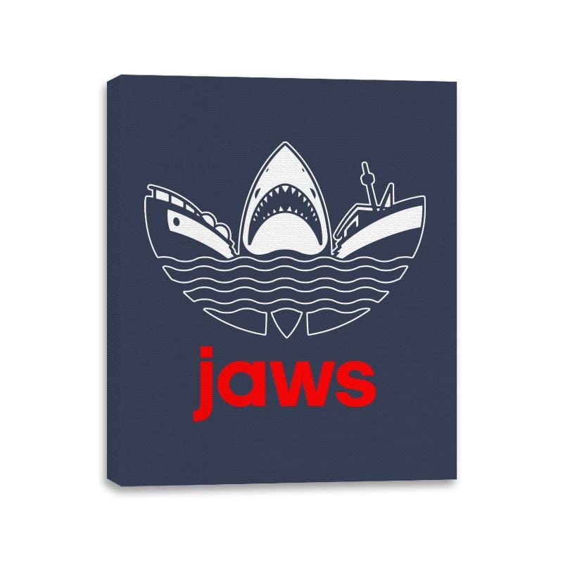Jaws Brand - Canvas Wraps Canvas Wraps RIPT Apparel 11x14 / Navy