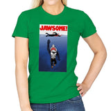 Jawsome Dude - Womens T-Shirts RIPT Apparel Small / Irish Green