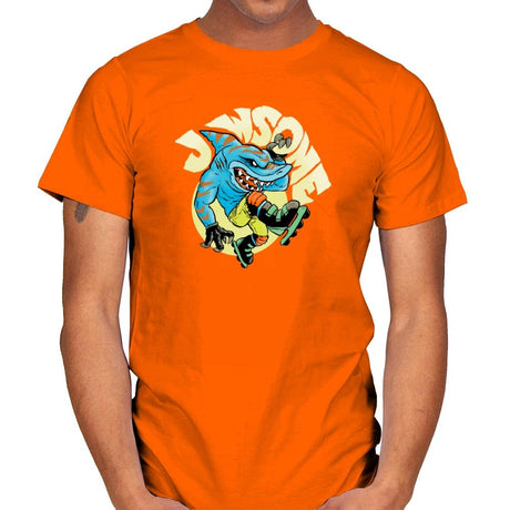 JAWSOME! Exclusive - Mens T-Shirts RIPT Apparel Small / Orange