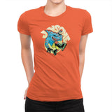 JAWSOME! Exclusive - Womens Premium T-Shirts RIPT Apparel Small / Classic Orange