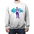 Jazz Solo - Crew Neck Sweatshirt Crew Neck Sweatshirt RIPT Apparel Small / White