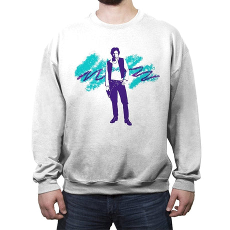 Jazz Solo - Crew Neck Sweatshirt Crew Neck Sweatshirt RIPT Apparel Small / White
