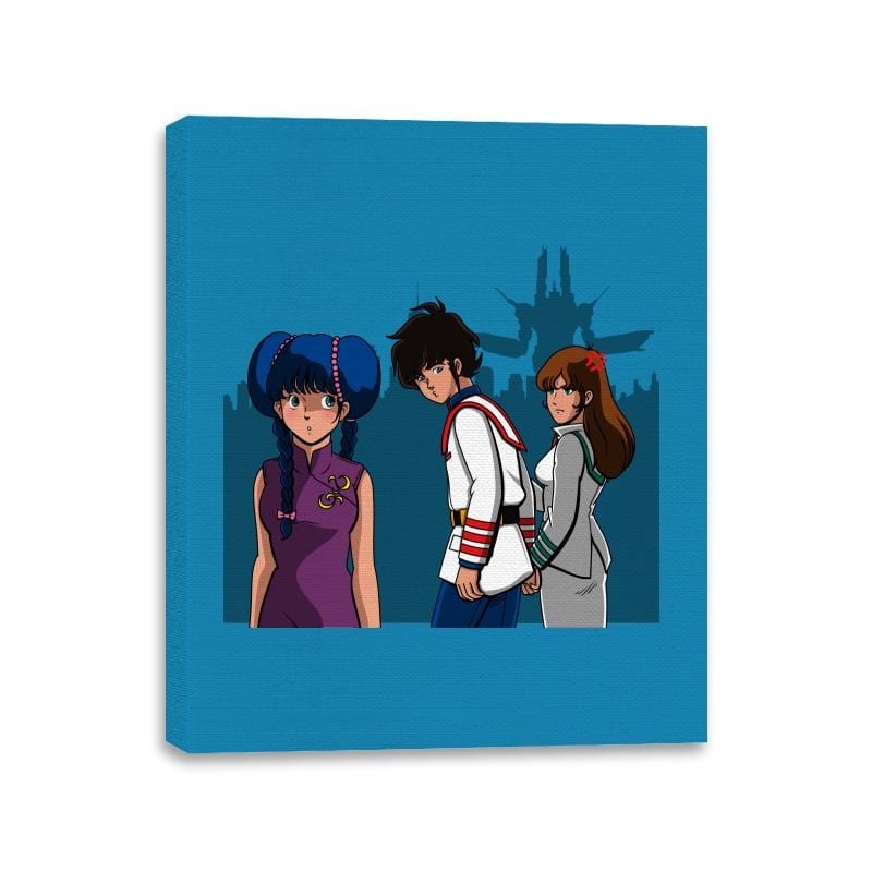 Jealous Superior - Canvas Wraps Canvas Wraps RIPT Apparel 11x14 / Sapphire