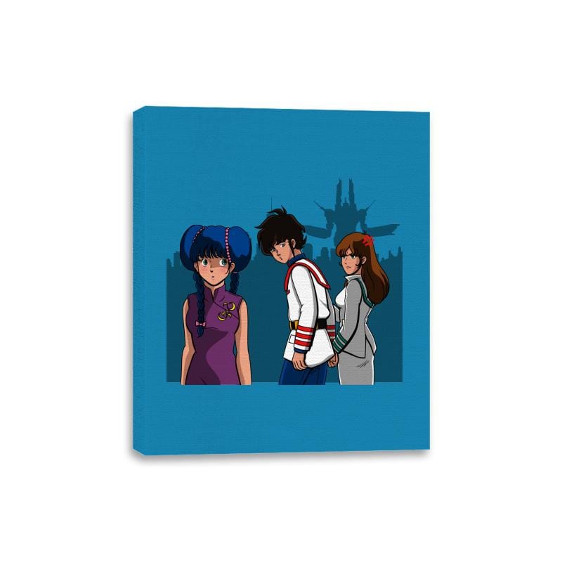 Jealous Superior - Canvas Wraps Canvas Wraps RIPT Apparel 8x10 / Sapphire