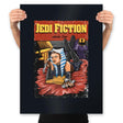 Jedi Fiction - Prints Posters RIPT Apparel 18x24 / Black