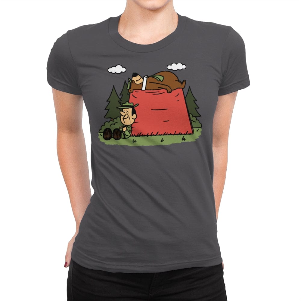 Jellystonuts! - Womens Premium T-Shirts RIPT Apparel Small / Heavy Metal