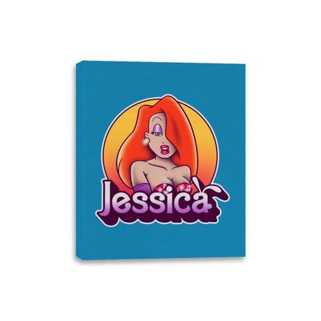 Jessica - Canvas Wraps Canvas Wraps RIPT Apparel 8x10 / Sapphire