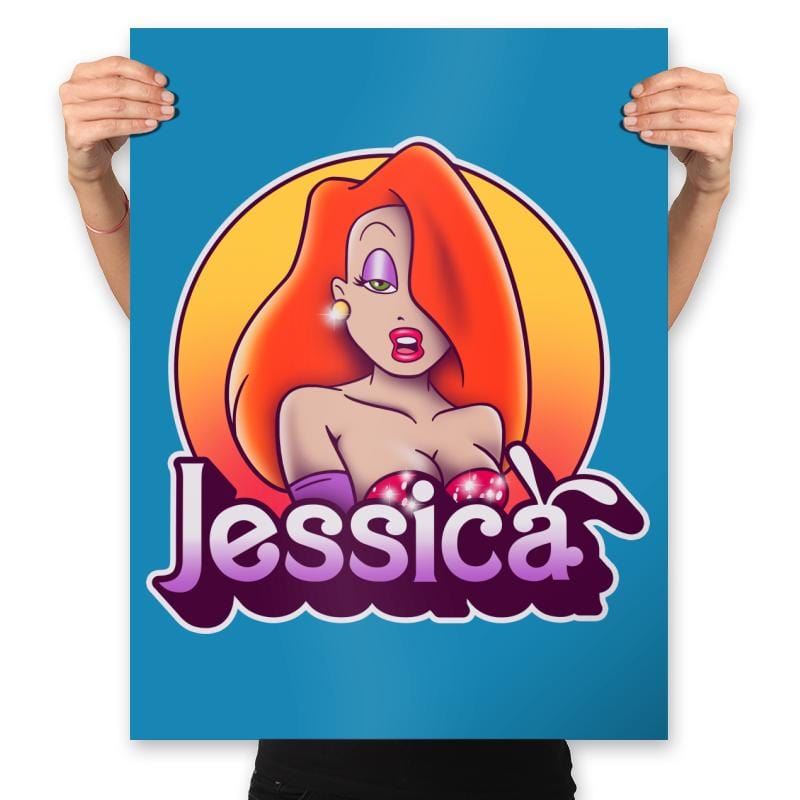 Jessica - Prints Posters RIPT Apparel 18x24 / Sapphire