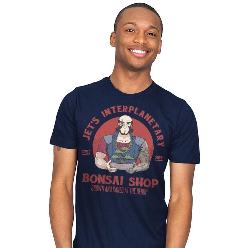 Jet's Bonsai Shop - Mens T-Shirts RIPT Apparel Small / Navy