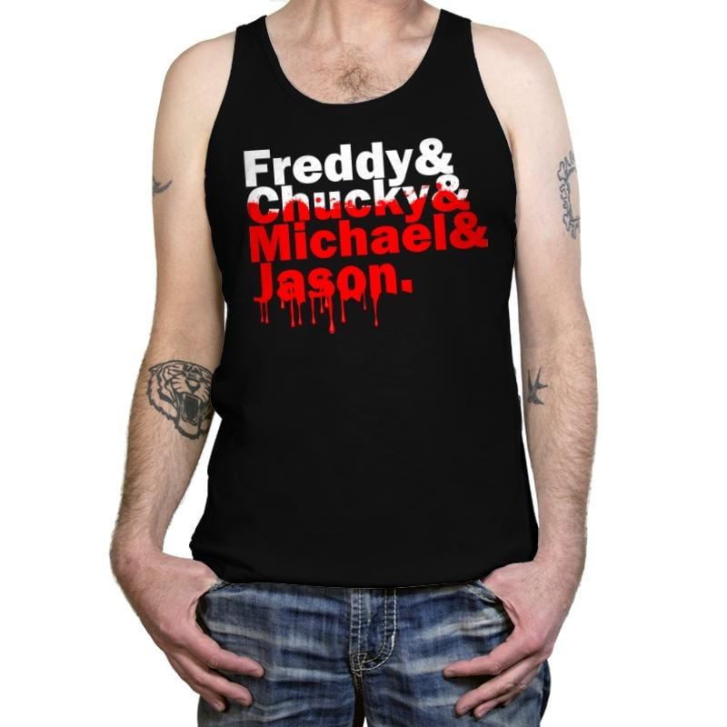 Jetset Horror - Tanktop Tanktop RIPT Apparel X-Small / Black