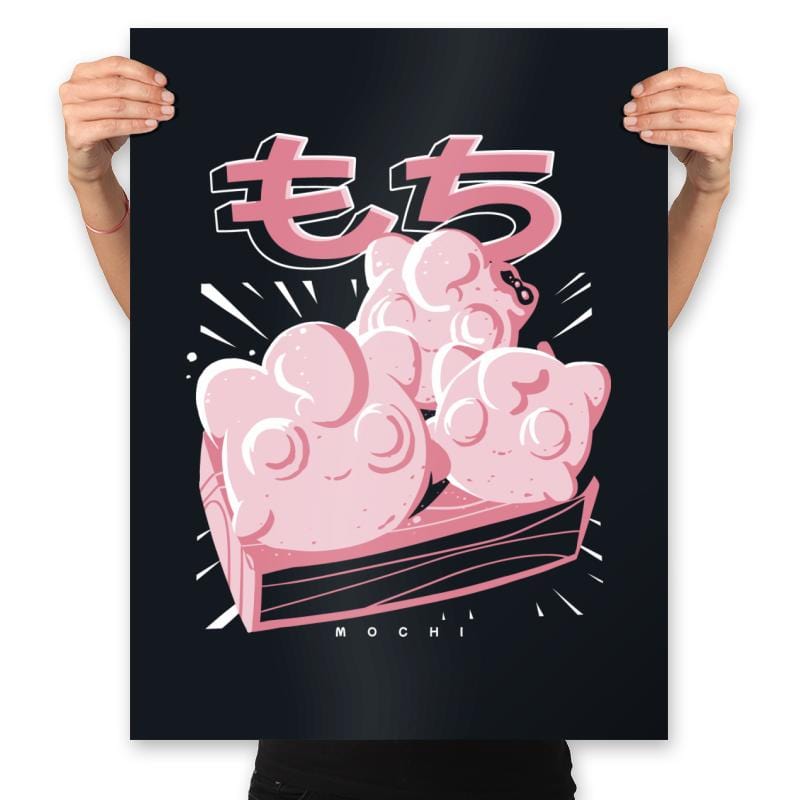 Jigglymochi - Prints Posters RIPT Apparel 18x24 / Black