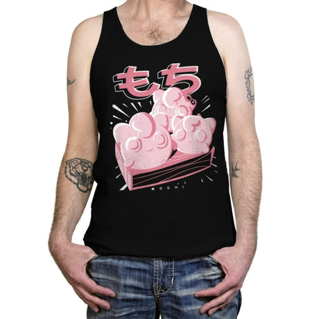Jigglymochi - Tanktop Tanktop RIPT Apparel X-Small / Black