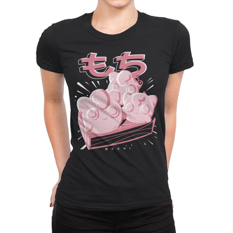 Jigglymochi - Womens Premium T-Shirts RIPT Apparel Small / Black