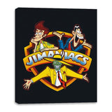 Jimaniacs - Canvas Wraps Canvas Wraps RIPT Apparel 16x20 / Black