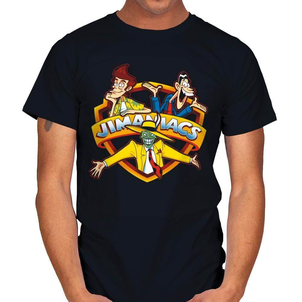 Jimaniacs - Mens T-Shirts RIPT Apparel Small / Black