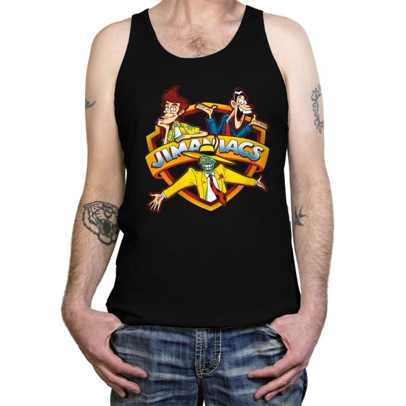 Jimaniacs - Tanktop Tanktop RIPT Apparel X-Small / Black
