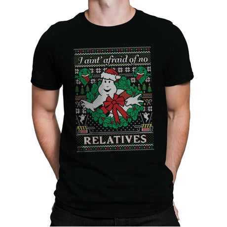 Jingle Busters - Ugly Holiday - Mens Premium T-Shirts RIPT Apparel Small / Black