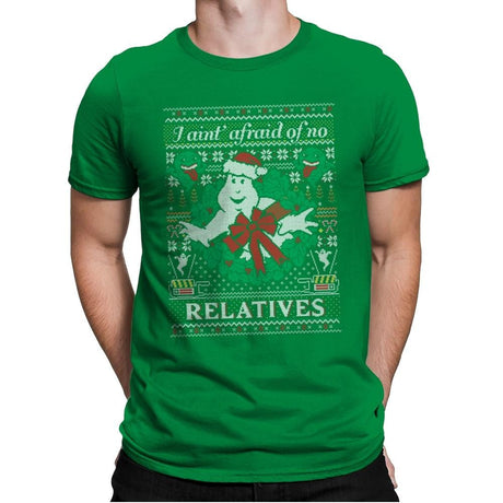 Jingle Busters - Ugly Holiday - Mens Premium T-Shirts RIPT Apparel Small / Kelly Green