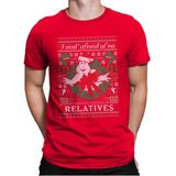 Jingle Busters - Ugly Holiday - Mens Premium T-Shirts RIPT Apparel Small / Red