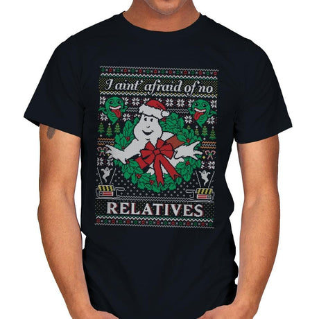 Jingle Busters - Ugly Holiday - Mens T-Shirts RIPT Apparel Small / Black