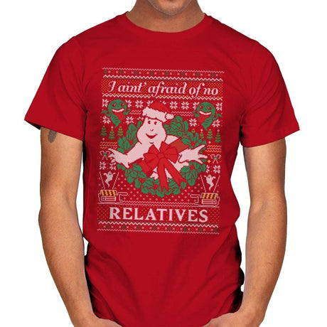 Jingle Busters - Ugly Holiday - Mens T-Shirts RIPT Apparel Small / Red