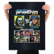 Joaquin Phoenix Fight - Prints Posters RIPT Apparel 18x24 / Black