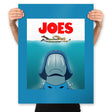 Joes - Prints Posters RIPT Apparel 18x24 / Sapphire