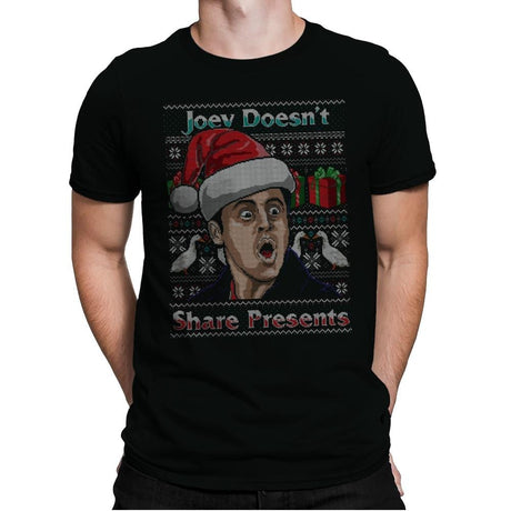 Joey Doesn't Share - Mens Premium T-Shirts RIPT Apparel Small / Black
