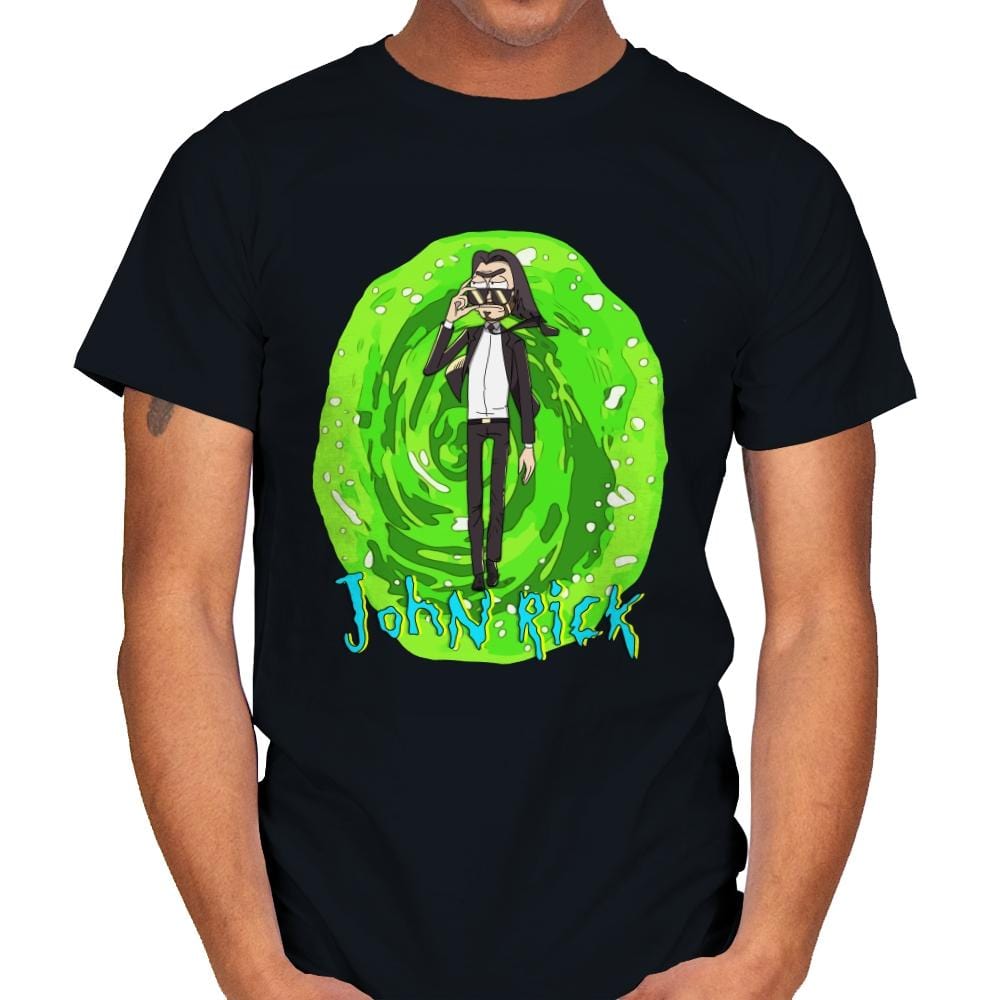 John Rick - Mens T-Shirts RIPT Apparel Small / Black