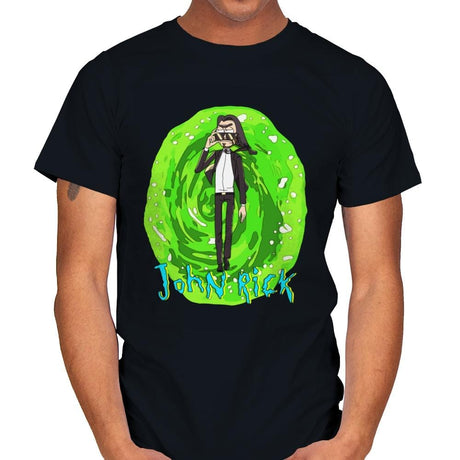 John Rick - Mens T-Shirts RIPT Apparel Small / Black