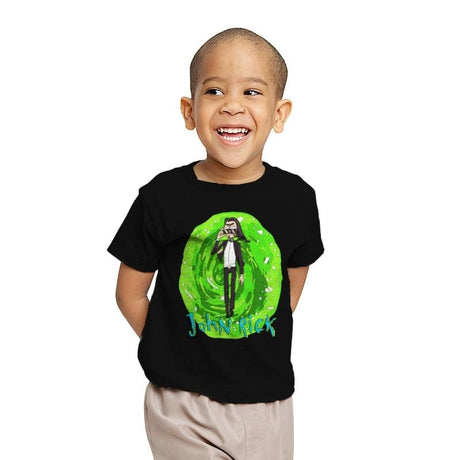 John Rick - Youth T-Shirts RIPT Apparel X-small / Black