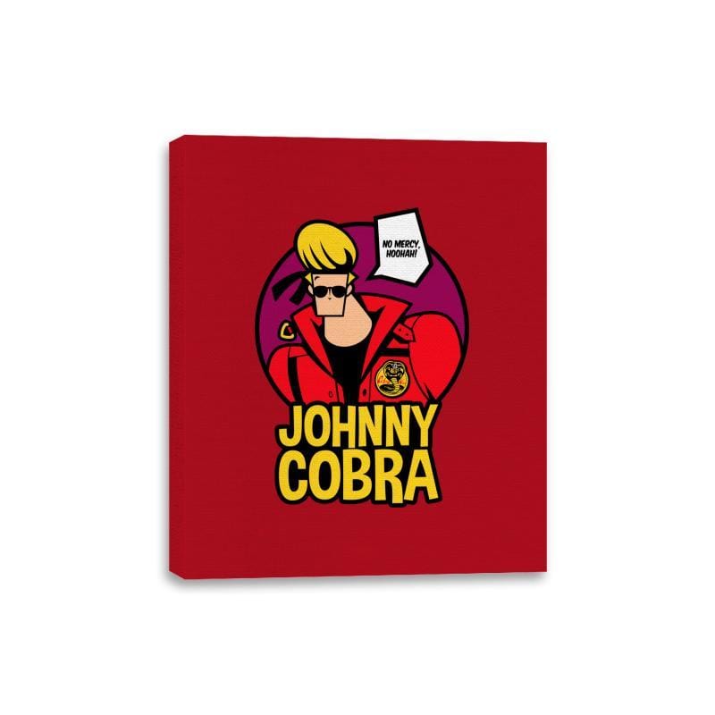 Johnny Cobra - Canvas Wraps Canvas Wraps RIPT Apparel 8x10 / Red