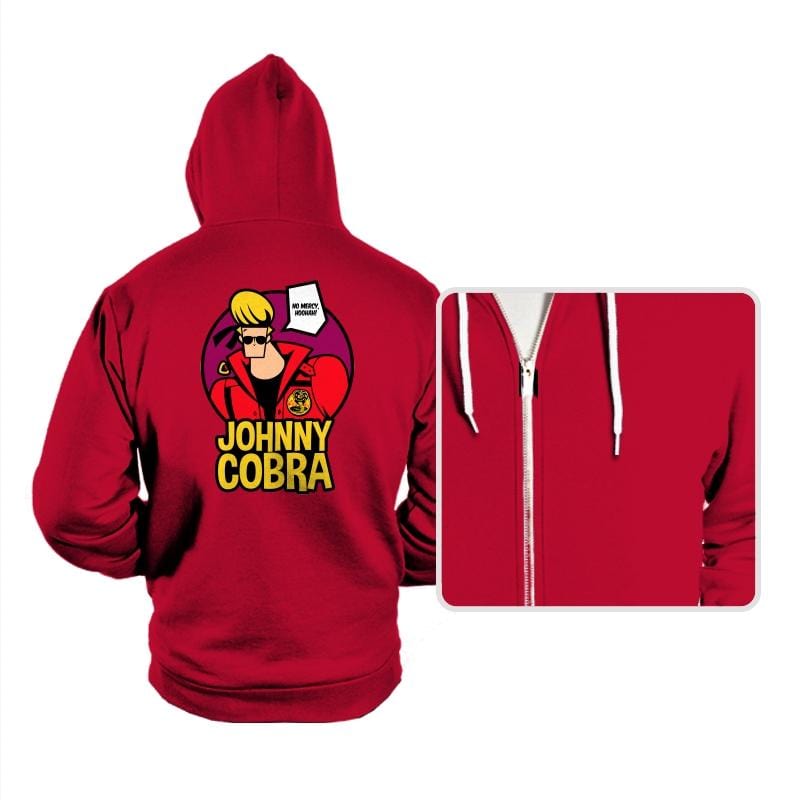 Johnny Cobra - Hoodies Hoodies RIPT Apparel Small / Red