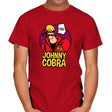 Johnny Cobra - Mens T-Shirts RIPT Apparel Small / Red