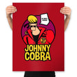 Johnny Cobra - Prints Posters RIPT Apparel 18x24 / Red