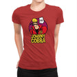 Johnny Cobra - Womens Premium T-Shirts RIPT Apparel Small / Red