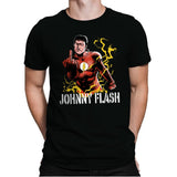 Johnny Flash - Mens Premium T-Shirts RIPT Apparel Small / Black
