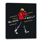 Johnny Karate - Canvas Wraps Canvas Wraps RIPT Apparel 16x20 / Black