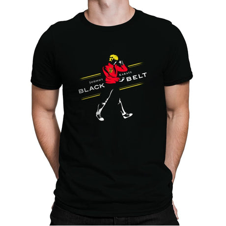 Johnny Karate - Mens Premium T-Shirts RIPT Apparel Small / Black