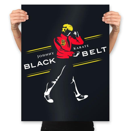 Johnny Karate - Prints Posters RIPT Apparel 18x24 / Black