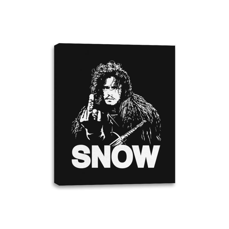 Johnny Snow - Canvas Wraps Canvas Wraps RIPT Apparel 8x10 / Black