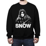 Johnny Snow - Crew Neck Sweatshirt Crew Neck Sweatshirt RIPT Apparel Small / Black