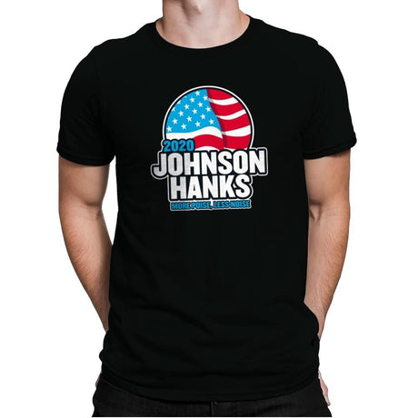 Johnson Hanks 2020 - Star-Spangled - Mens Premium T-Shirts RIPT Apparel Small / Black