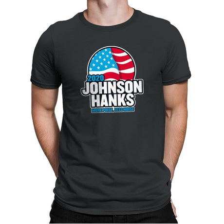 Johnson Hanks 2020 - Star-Spangled - Mens Premium T-Shirts RIPT Apparel Small / Heavy Metal