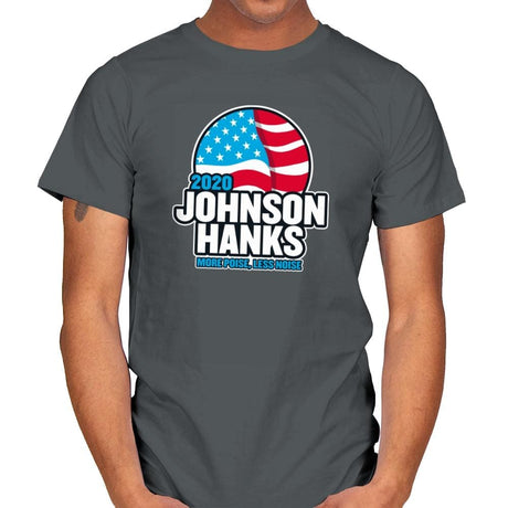 Johnson Hanks 2020 - Star-Spangled - Mens T-Shirts RIPT Apparel Small / Charcoal