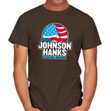 Johnson Hanks 2020 - Star-Spangled - Mens T-Shirts RIPT Apparel Small / Dark Chocolate