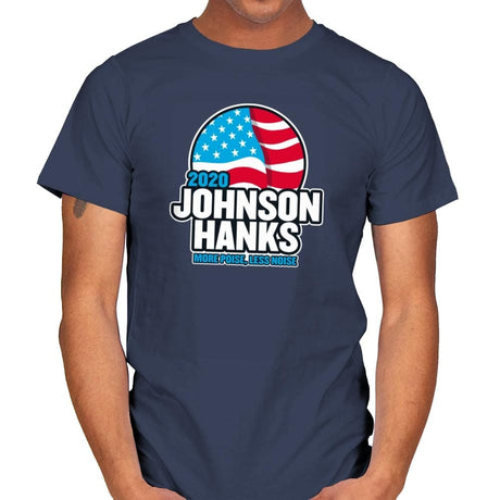 Johnson Hanks 2020 - Star-Spangled - Mens T-Shirts RIPT Apparel Small / Navy