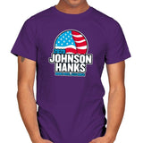 Johnson Hanks 2020 - Star-Spangled - Mens T-Shirts RIPT Apparel Small / Purple