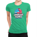 Johnson Hanks 2020 - Star-Spangled - Womens Premium T-Shirts RIPT Apparel Small / Kelly Green